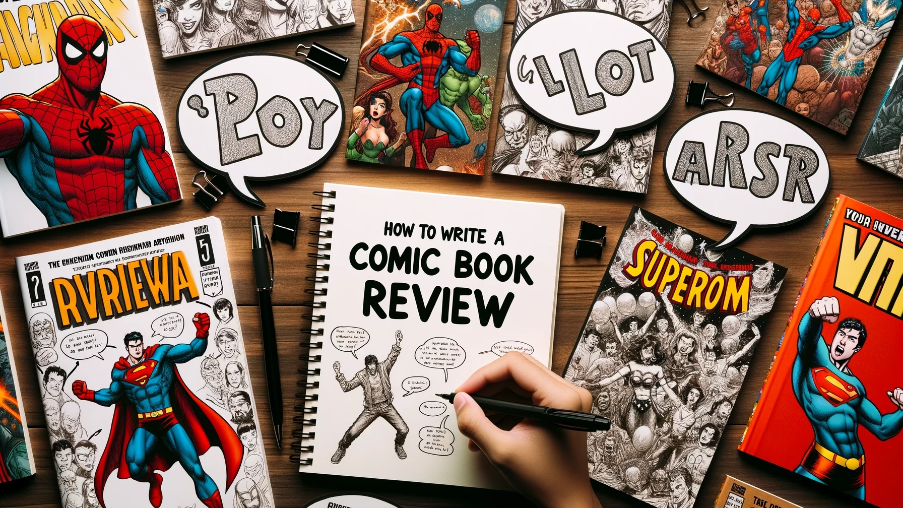 Image for How to Write a Comic Book Review